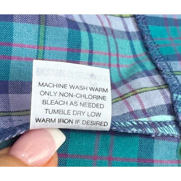 Vintage Hartstrings Girls Plaid Tartan Dress Size 7 Holiday/Valentine’s - Picture 8 of 8